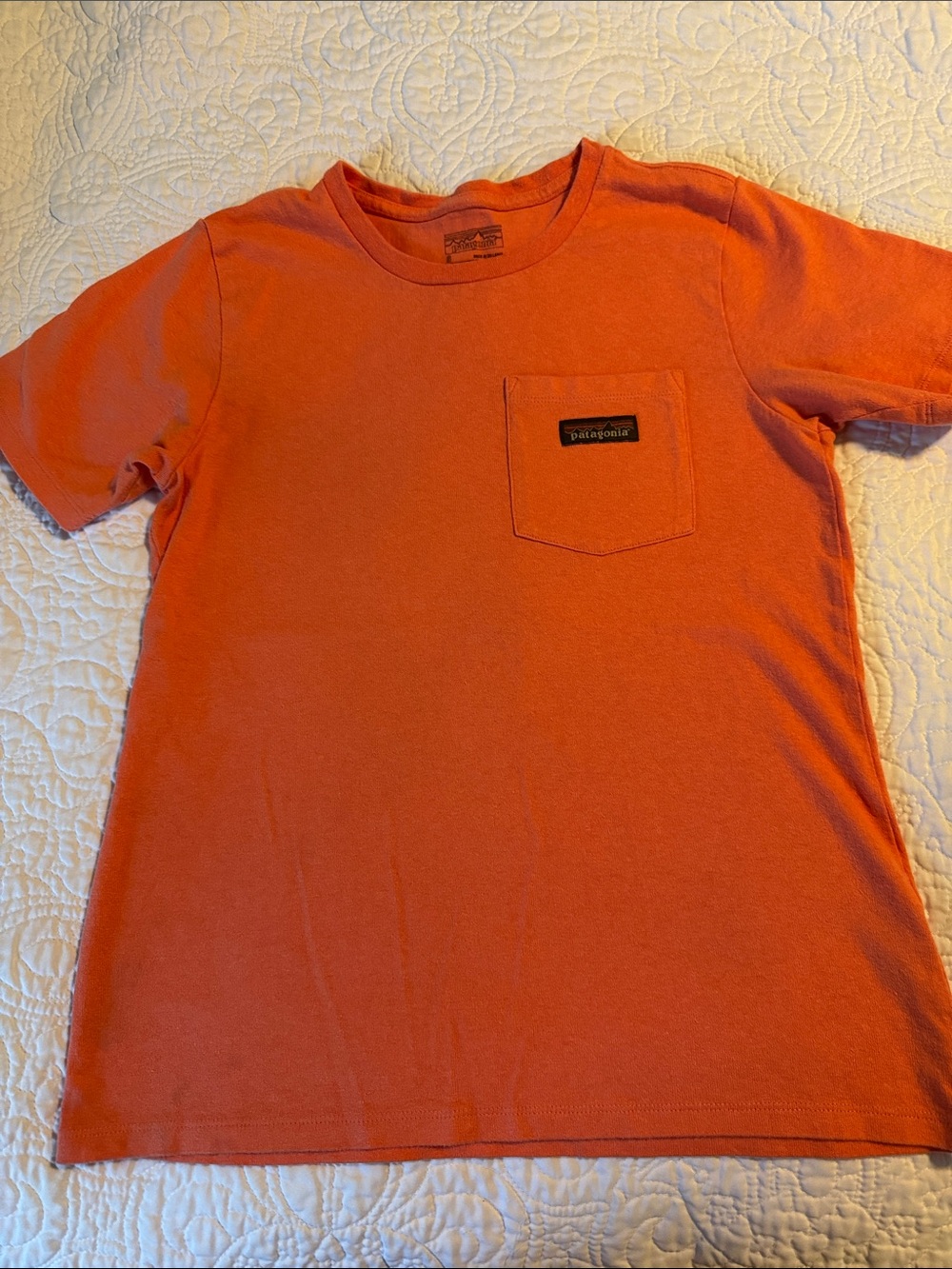 Patagonia Woman’s Peach Color Pocket T-Shirt